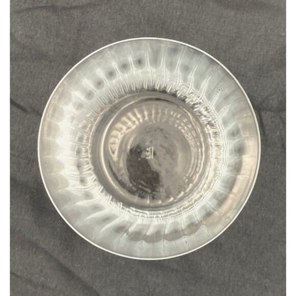 Set Of 3 Ikea A2 Clear Ribbed Acrylic Drinking Glasses - Picture 2 of 3